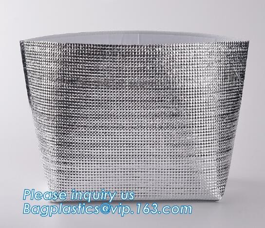 Customized logo printing insulated food delivery cooler bag,wholesale waterproof food delivery thermal bags bagplastics