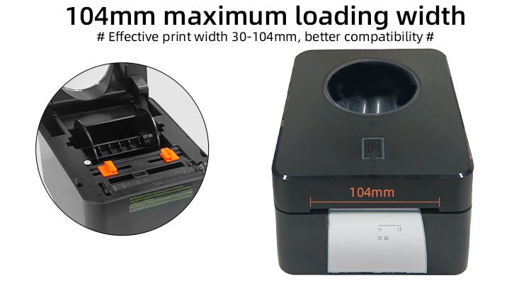 Thermal Printer for Restaurant POS Receipt Label Printing TSPL/CPCL/ESC/POS Print