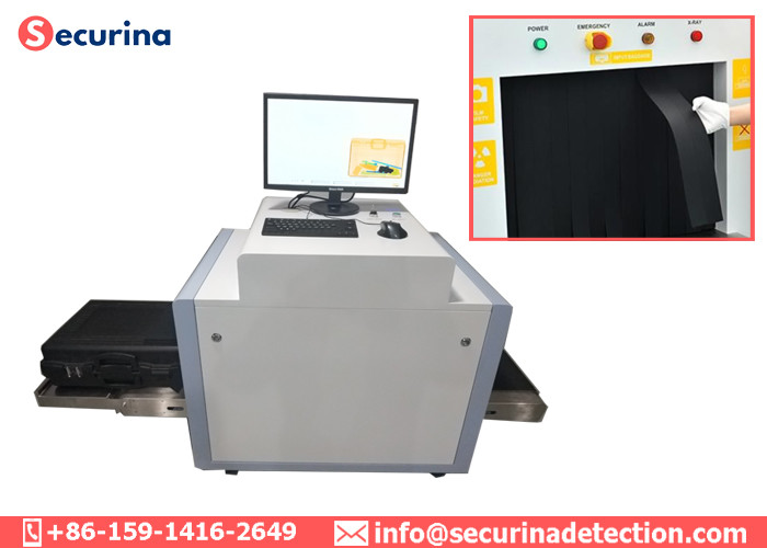 Lightweight 80KV Generator X Ray Baggage Scanner 100kg Conveyor Max Load