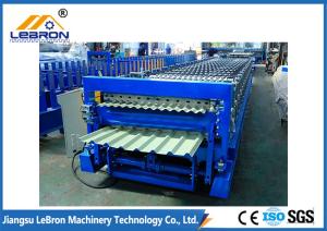 China 22stations PPGI Double Layer Roll Forming Machine 4.0KW High Efficiency wholesale