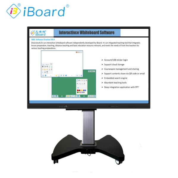 65 75 86 98 Inch LCD Interactive Whiteboard