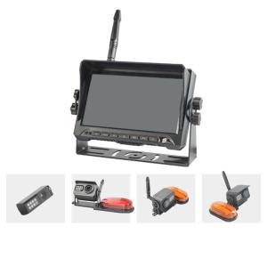 China Wireless Rearview DVR Reverse Camera Black Color 4 Cameras System wholesale