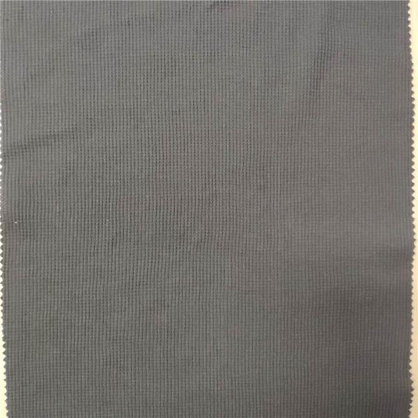 Quality Knit Waffle Lightweight Jersey Fabric 60% Cotton 40% Polyester Material for sale