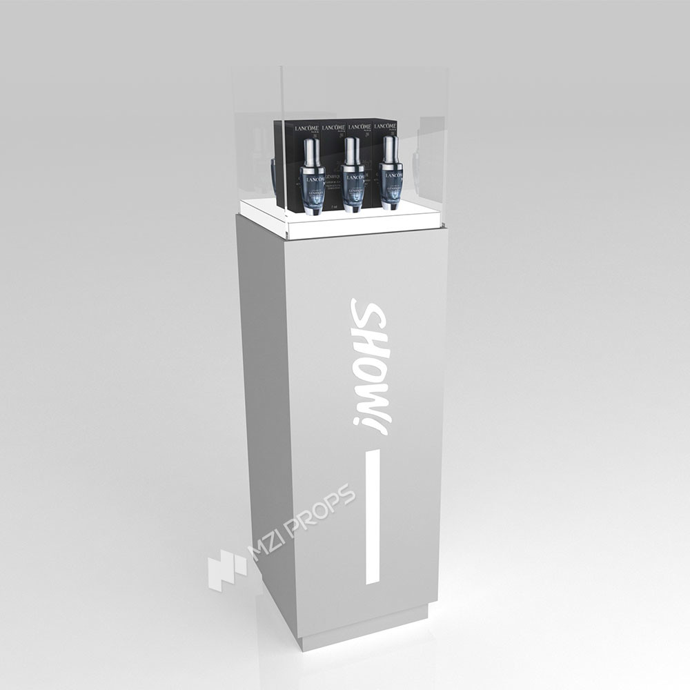 GDR05-JC09-C Retail Display Rack with Black Edge Banding and Optimized Display Space for Fashion Boutique