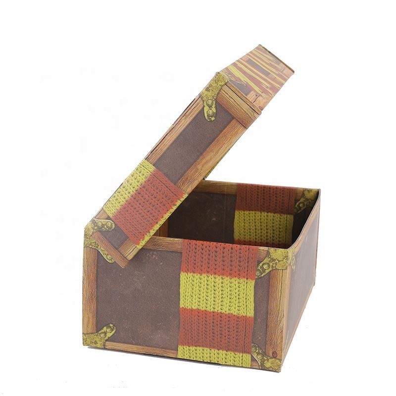 Unfinished Wooden Wine Bottle Box With Customized Printing H.S. Code 4819100000