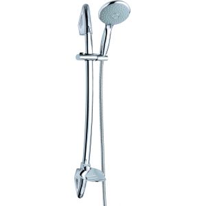 China Chrome Brass Modern Shower Adjustable Riser Rail For Bathroom wholesale
