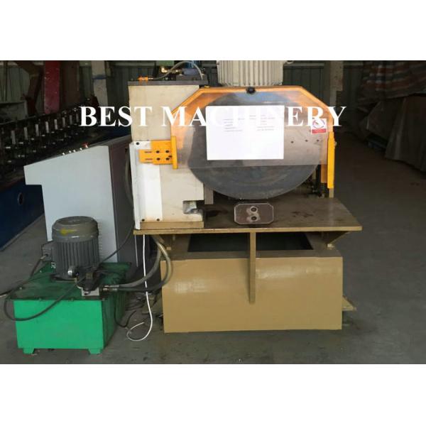 High Standard Steel Downspout Rain Water Gutter Rolling Forming Machine 3 kw Power