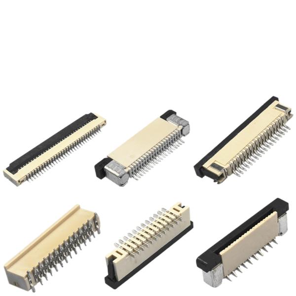 Quality 1.0mm Pitch FFC FPC Connector Double Sided Connection Horizontal Pasting for sale