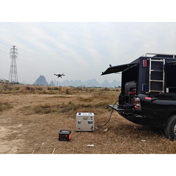 Multi Purpose Tethered Uav Relay System 150M30T With Dual RTK Functions