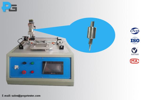 Quality IEC60950 IEC60335-1 Scratch Hardness Tester Hardened Steel Pin For Accessible Parts for sale