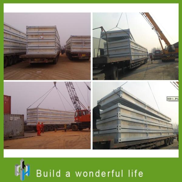 2016 hot sale fast build 20ft combined flat pack container house