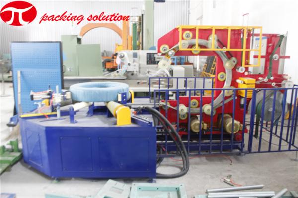 Quality High Speed Horizontal Wrapping Machine 70r/Min OD 1000mm for sale