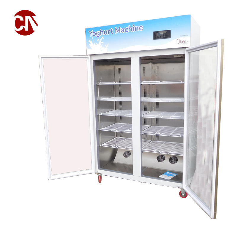 Commercial Frozen Yogurt Making Machine Two Door Yogurt Machine