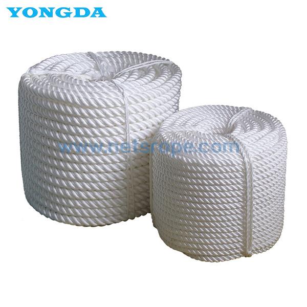 Quality Elastic 3-Strand Polypropylene Filament Rope for sale
