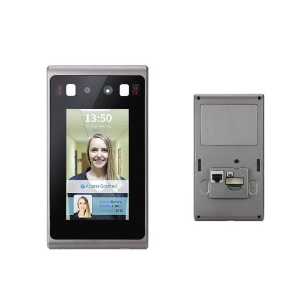Quality 24K White Biometric Attendance System Face Recognition Web Interface for sale