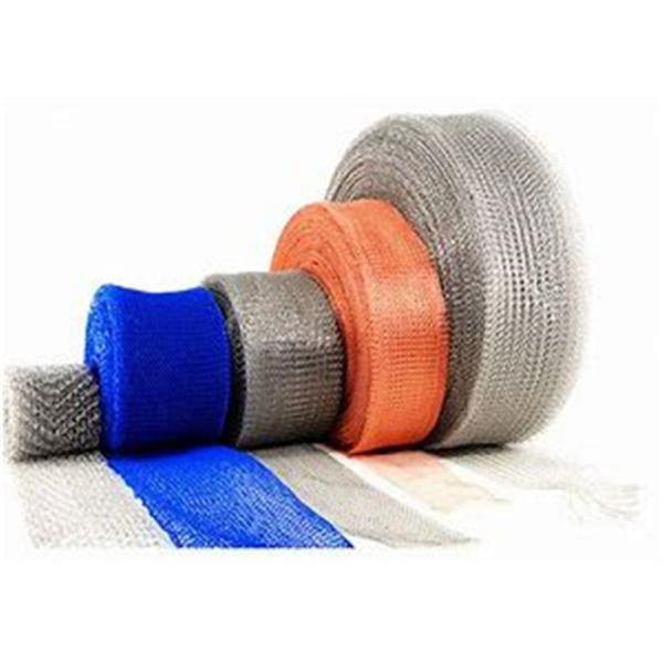 Demister Pad Knit Mesh Fabric 0.23-0.28mm Dia SS304 For Filter