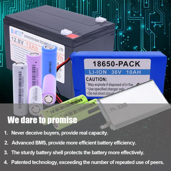 Original Authentic Battery 21700 BAK N21700CG 5000mAh 2c Li-ion Battery for E-bike