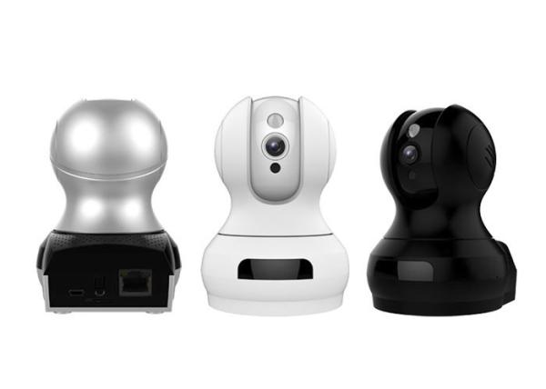 Quality PTZ IP Smart Home Security Camera , Infrared Home Security Cameras RF Smart Sensors for sale