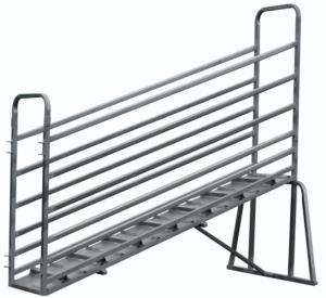 China Galvanized Adjustable Wire Cattle Panels , Durable Cattle Loading Ramp wholesale