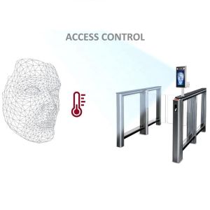 China 7 Inch 110db Linux System Face Recognition Temperature Reader wholesale