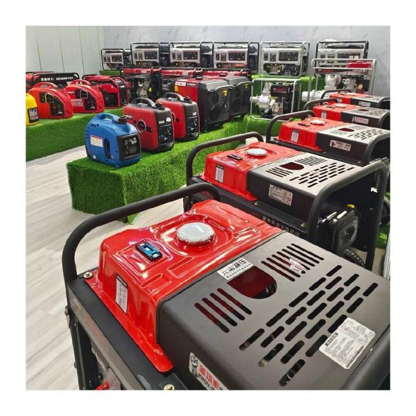 Quality 4 kW Single Cylinder 2-Stroke Air Cooled Generador Set / 10 kVA Single-Phase 6kW Benzin Petrol Power 5kW Gasoline Generator for sale