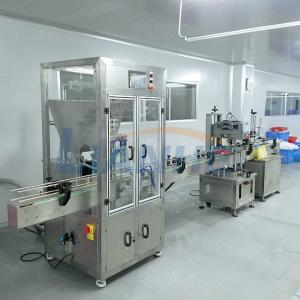 China Auto 2 Nozzles Liquid Filling Machine 10-100 Bottles/ Min Leakproof wholesale