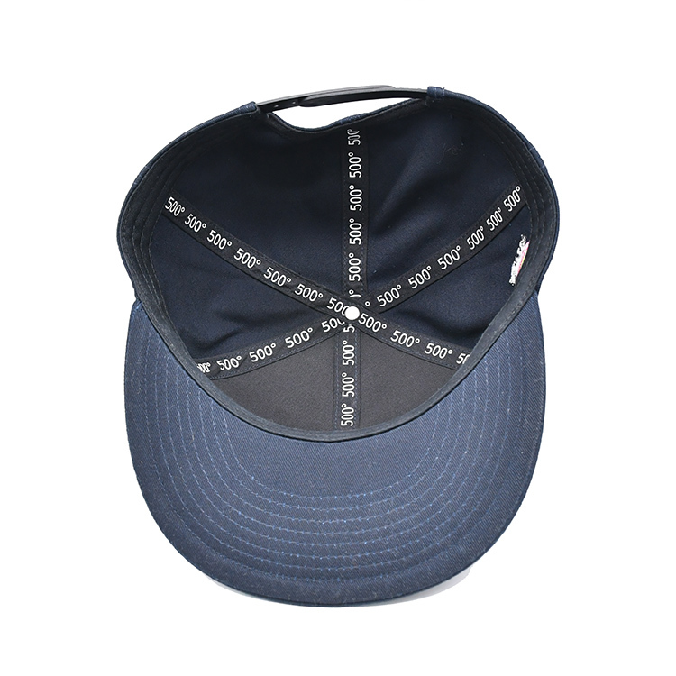 ODM 100% Cotton Fashional flat Brim Baseball Hat Korean Hip Hop Cap