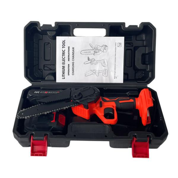 6 Inch Electric Chainsaw 780rpm Rechargeable Woodworking Tool
