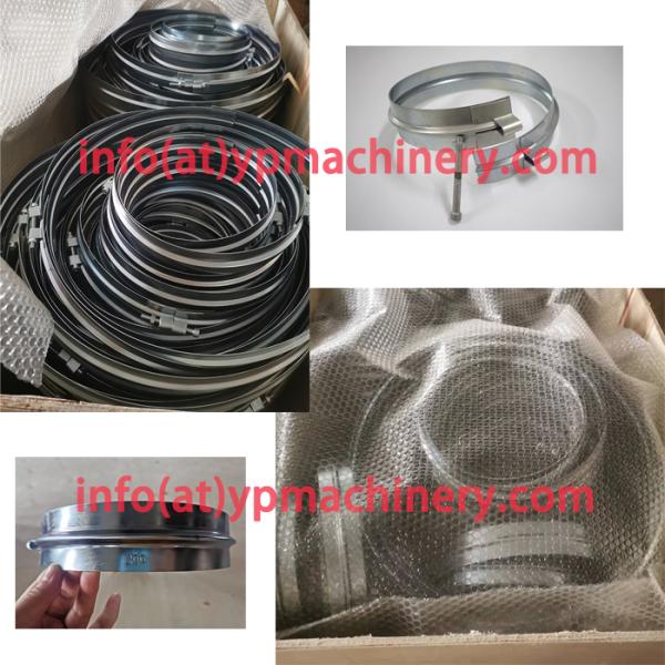 Dust Collection System Different Diameter Galvanized Wide Clips
