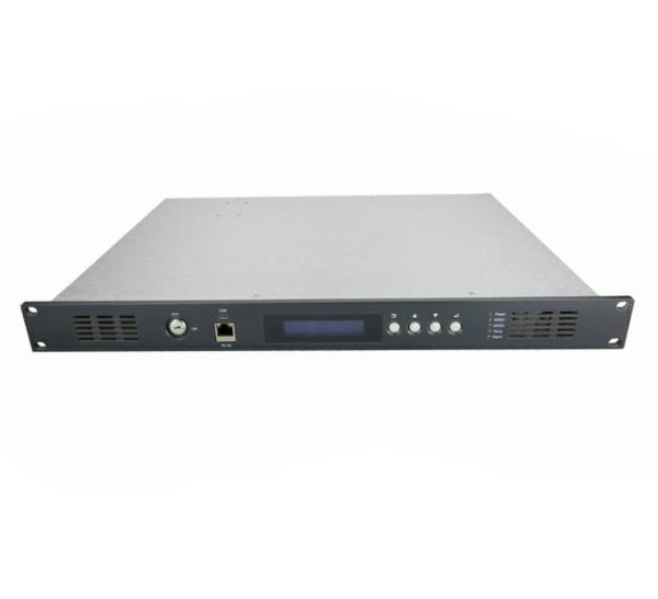 Quality 1550nm High Power EDFA Optical Amplifier 19dB  AGC Control CATV WDM 8 Ports for sale