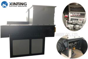 3 Phase Single Shaft Shredder For Plastic Barrels , Wood , Plastic Pipes Cardboard