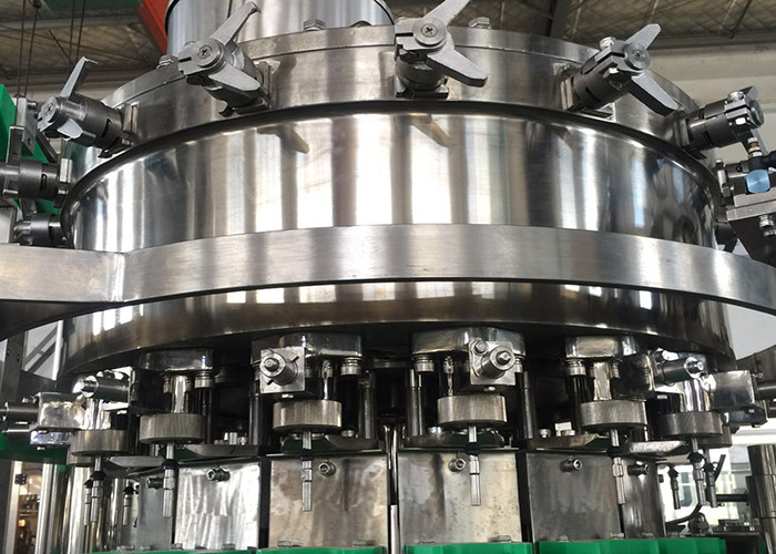 RCGF Small Scale Juice Bottling Equipment 12 Capping Heads For Plastic Bottle