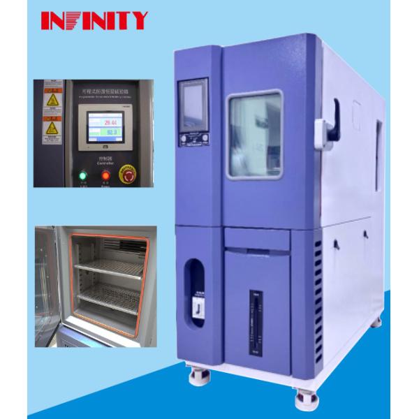 Air-cooled Condenser System Constant Temperature Humidity Test Chamber with and 1 LED Lighting Device