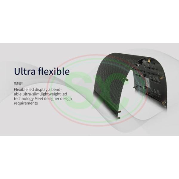 P4 indoor fixed full color column led display , round digital clear led display