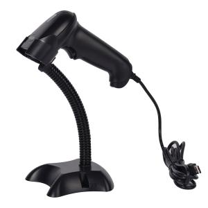 China Handsfree USB QR And Barcode Reader Scanner 2D Wired With Stand on sale