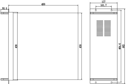 4U Rackmount Industrial PC , Support Supports All Generations I3/I5/I7 U Series CPU