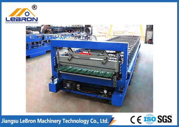 Quality Long time service 2018 new type Color Steel Tile Roll Forming Machine PLC Control Full Automatic  made in china for sale