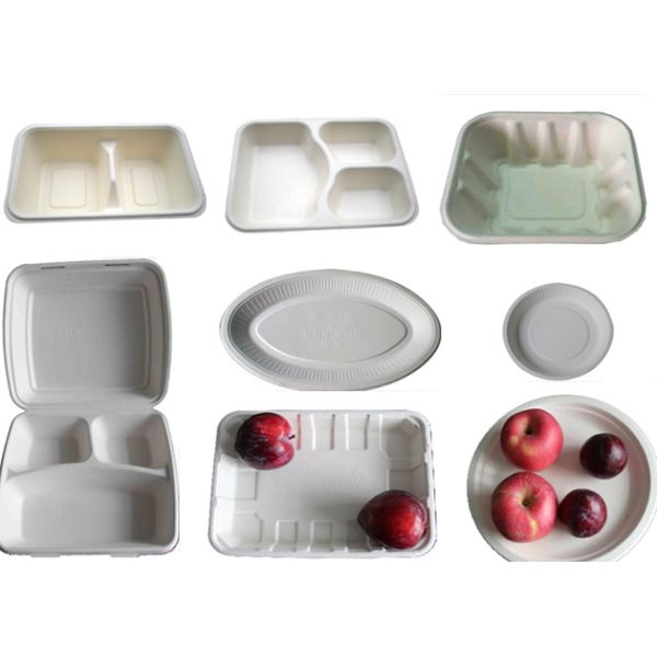 Disposable Take Away Food Box / Paper Plate Making Machine 2000Pcs Per Hour