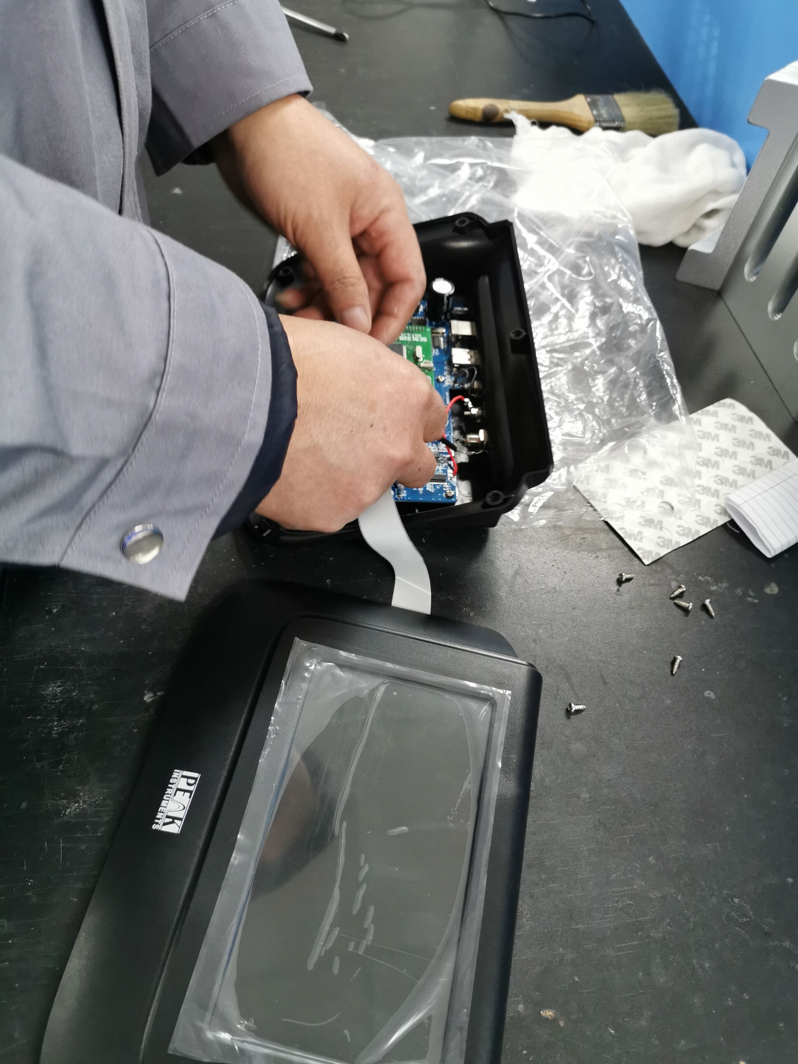 DC12V/1A Laboratory Multiparameter Touch Screen Conductivity TDS Salinity Dissolved Oxygen Meter