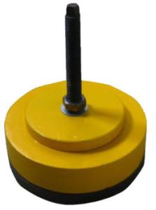 Light Duty  CNC Machine Tools Accessories Rubber Mount  Machine Leveling Pads