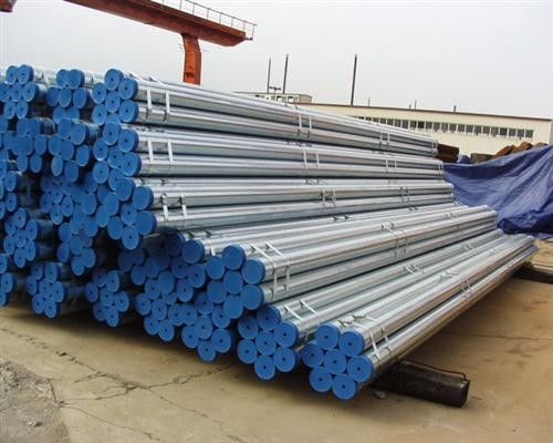 HDG 2 Inch Schedule 40 Galvanized Mild Steel Pipe ASTM A53M Wall Thickness 0.5mm ~ 30mm