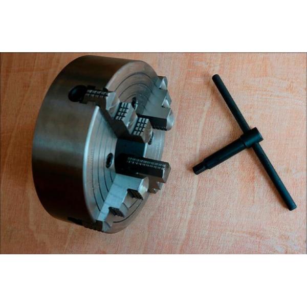 KM CNC Steel Body 4-jaw Self Centering Lathe Chuck