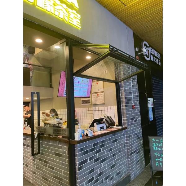 DERCHI Series Thermal Break Casement Windows Modern Design Soundproof Bifold Windows for Villa Aluminum Alloy and Double Tempered Glass Easy to