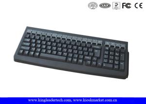 China Dual Track / Three Tracks Plastic Keyboard With Integrated Magnetic Card Reader wholesale