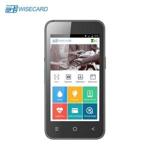 China Smartphone Android POS Terminal , Portable Credit Card Swipe Machine wholesale