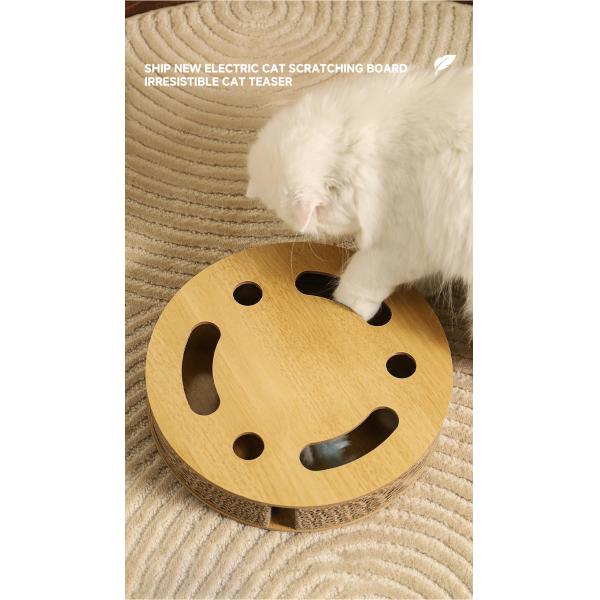 Indoor Interactive Cat Scratching Board Round Cat Scratch Board OEM