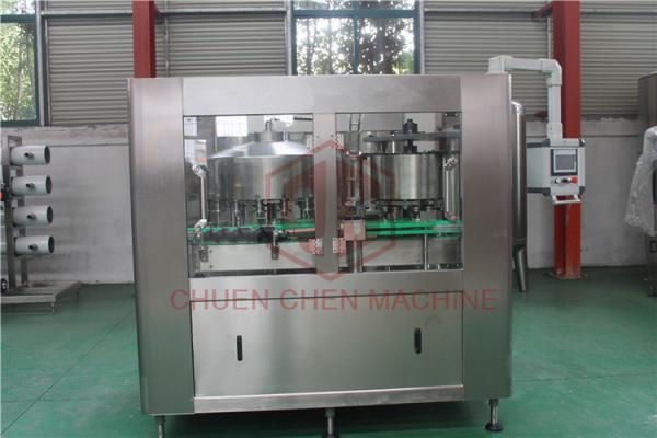 Quality Juice Bottle Beverage Can Filling Machine With Shrink Wrap Packaging Machine for sale