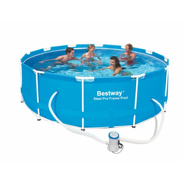 family swimming pool and irrigation water tank