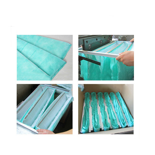 Non-woven fabric F5 F6 F7 F8 F9 Pocket Air Filter