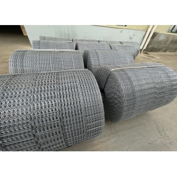 145meter Roll Length Galvanized Offshore Gas Pipeline Reinforcement Welded Mesh